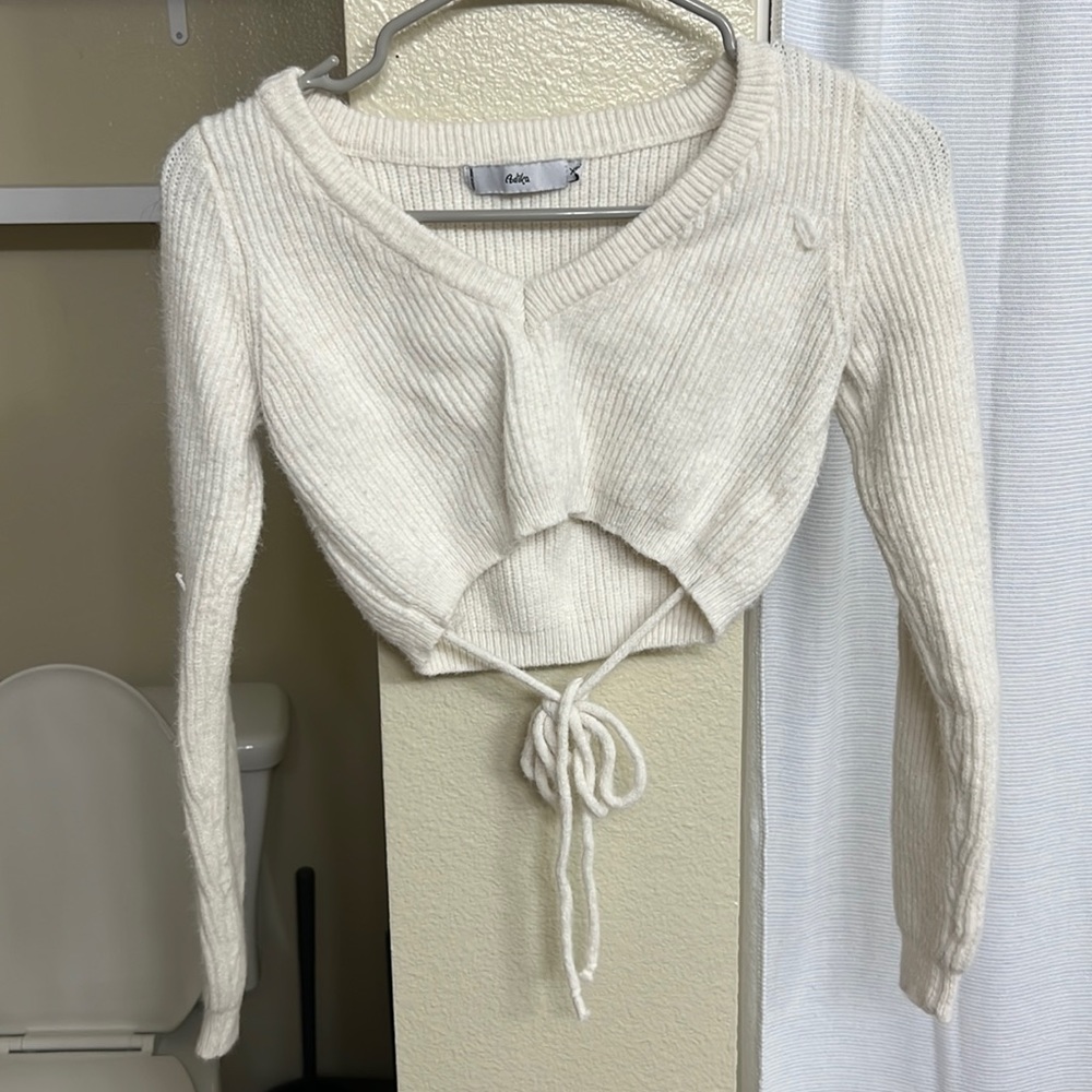 Knit Cropped Top